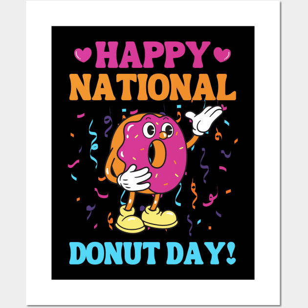 Happy National Donut Day! Wall Art by EvetStyles